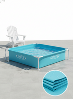 Intex Style Above Ground Pool - Easy Setup Backyard Family Pool detail view