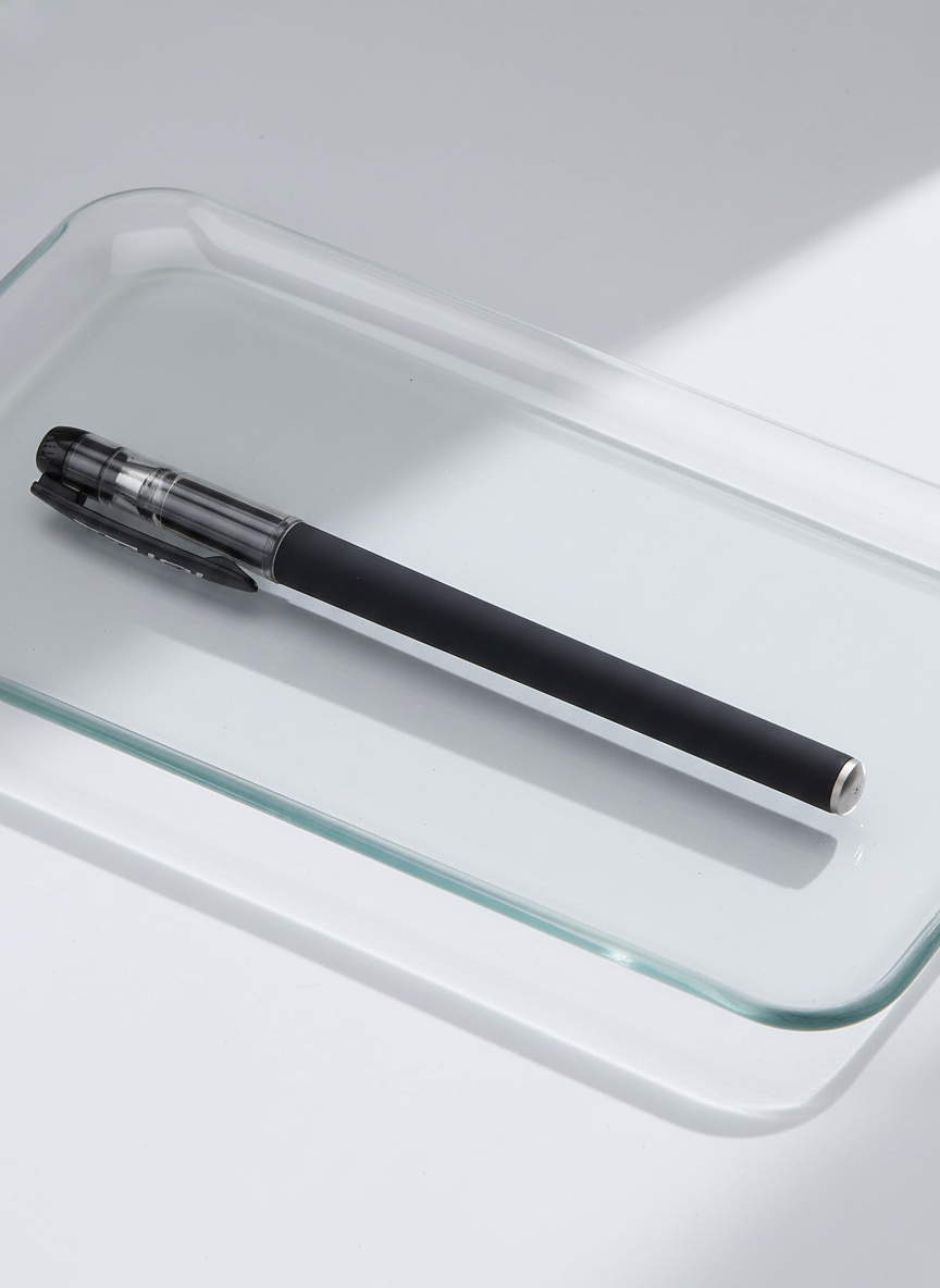 Black Gel Pens 0.5mm Fine Point - Smooth Writing Pen Set close-up view