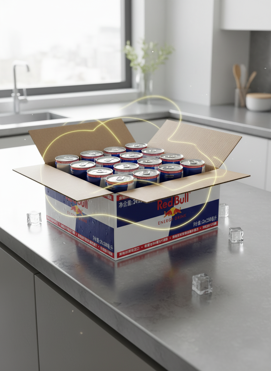 Red Bull Energy Drink 250ml - Austrian Formula 24-Pack lifestyle view