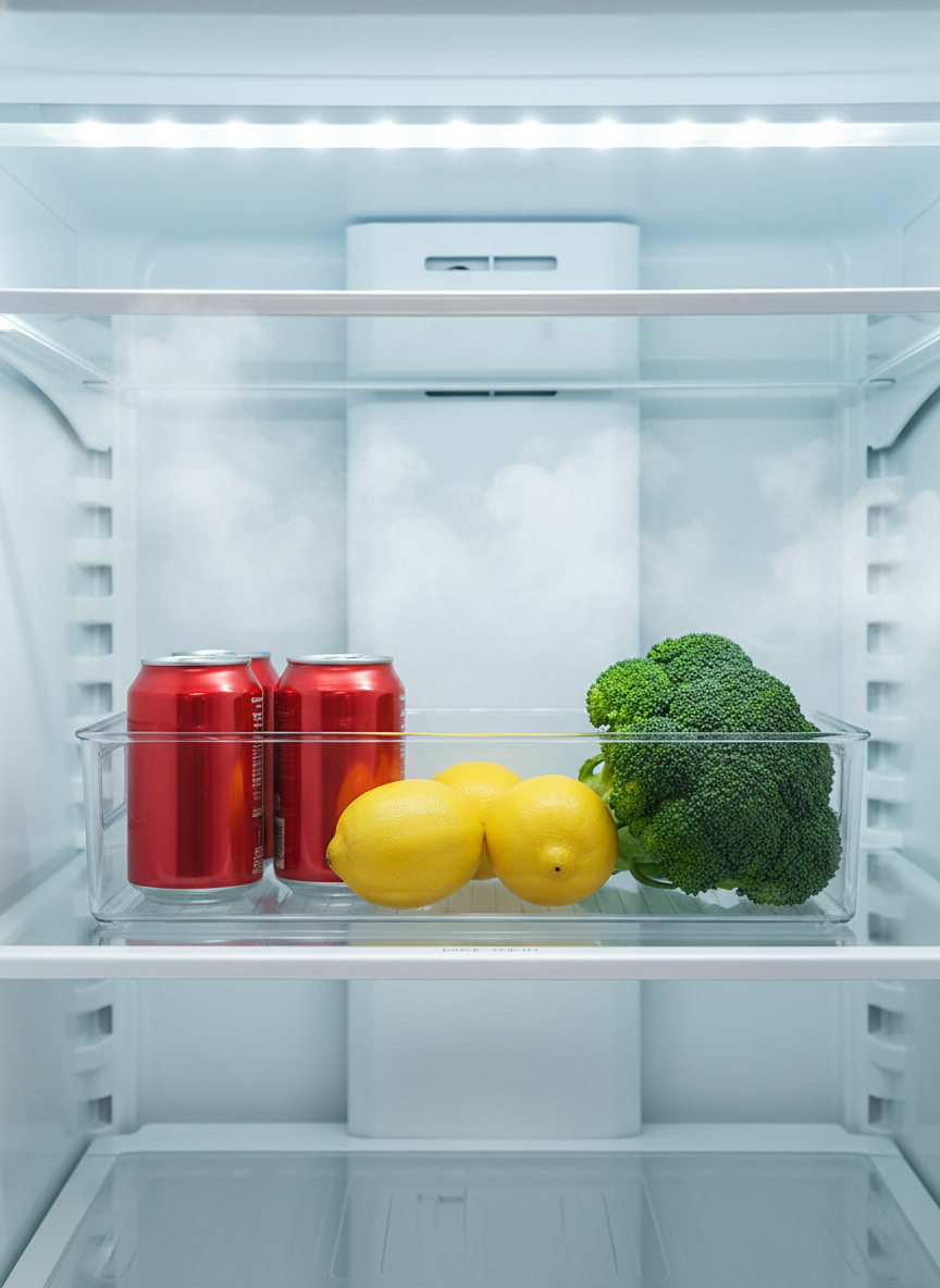 Clear Refrigerator Organizer Bins – BPA-Free Stackable Fridge Storage Containers