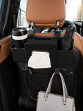 Car Organizer Box – Center Console & Back Seat Storage with Lid for SUV & Truck