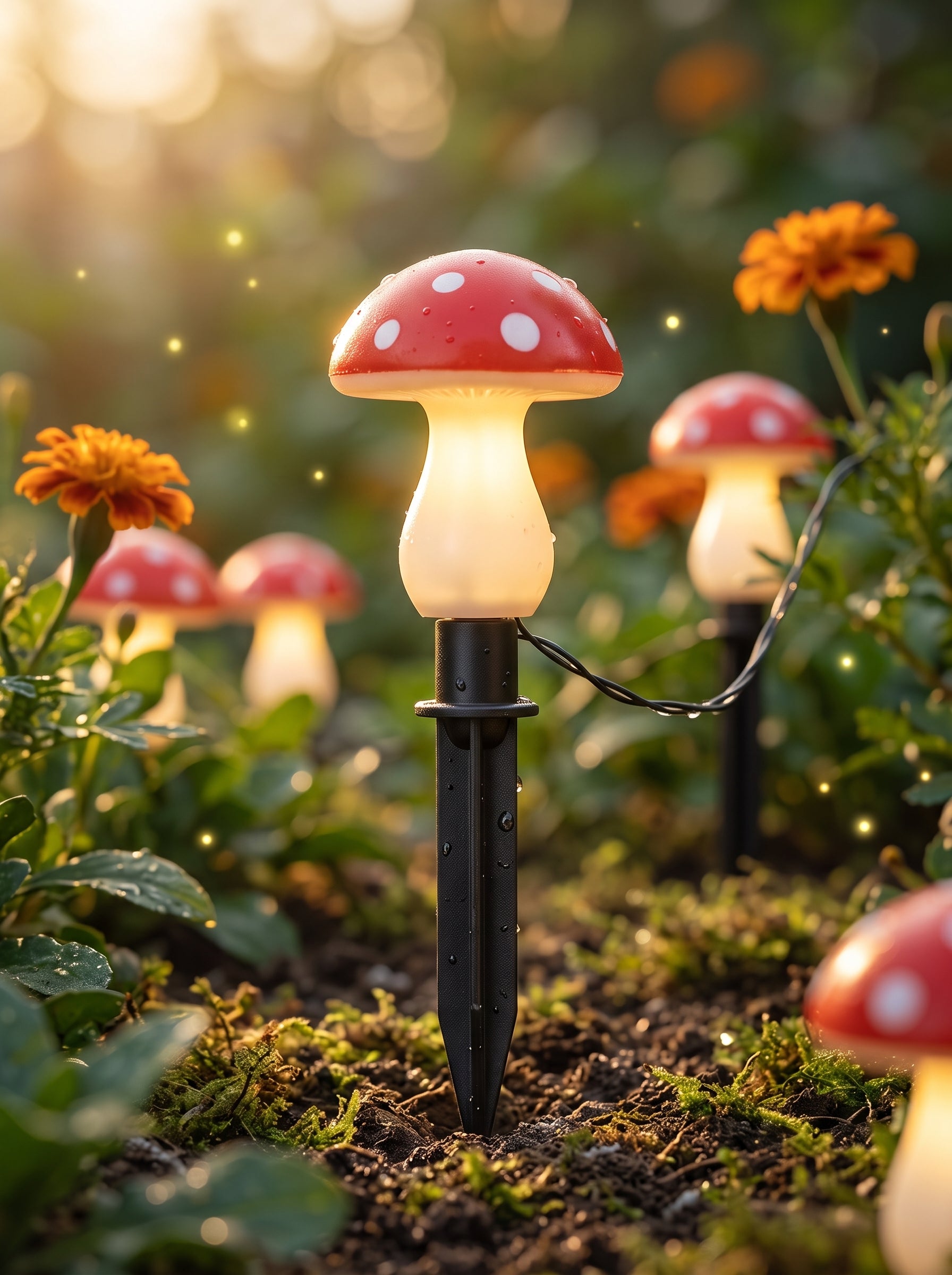 Mikimo Magic Mushroom Garden Light (Set of 20)