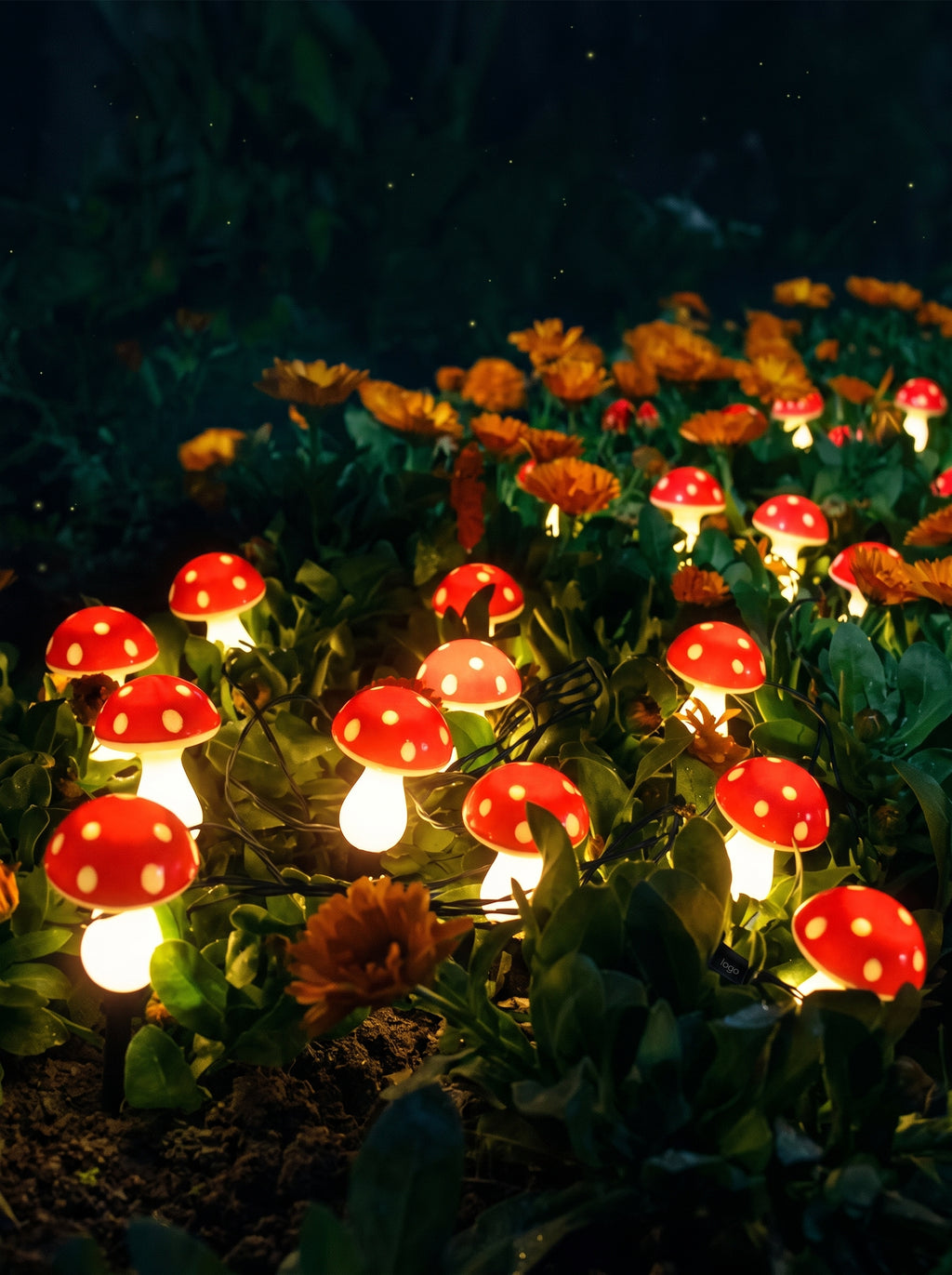 Mikimo Magic Mushroom Garden Light (Set of 20)