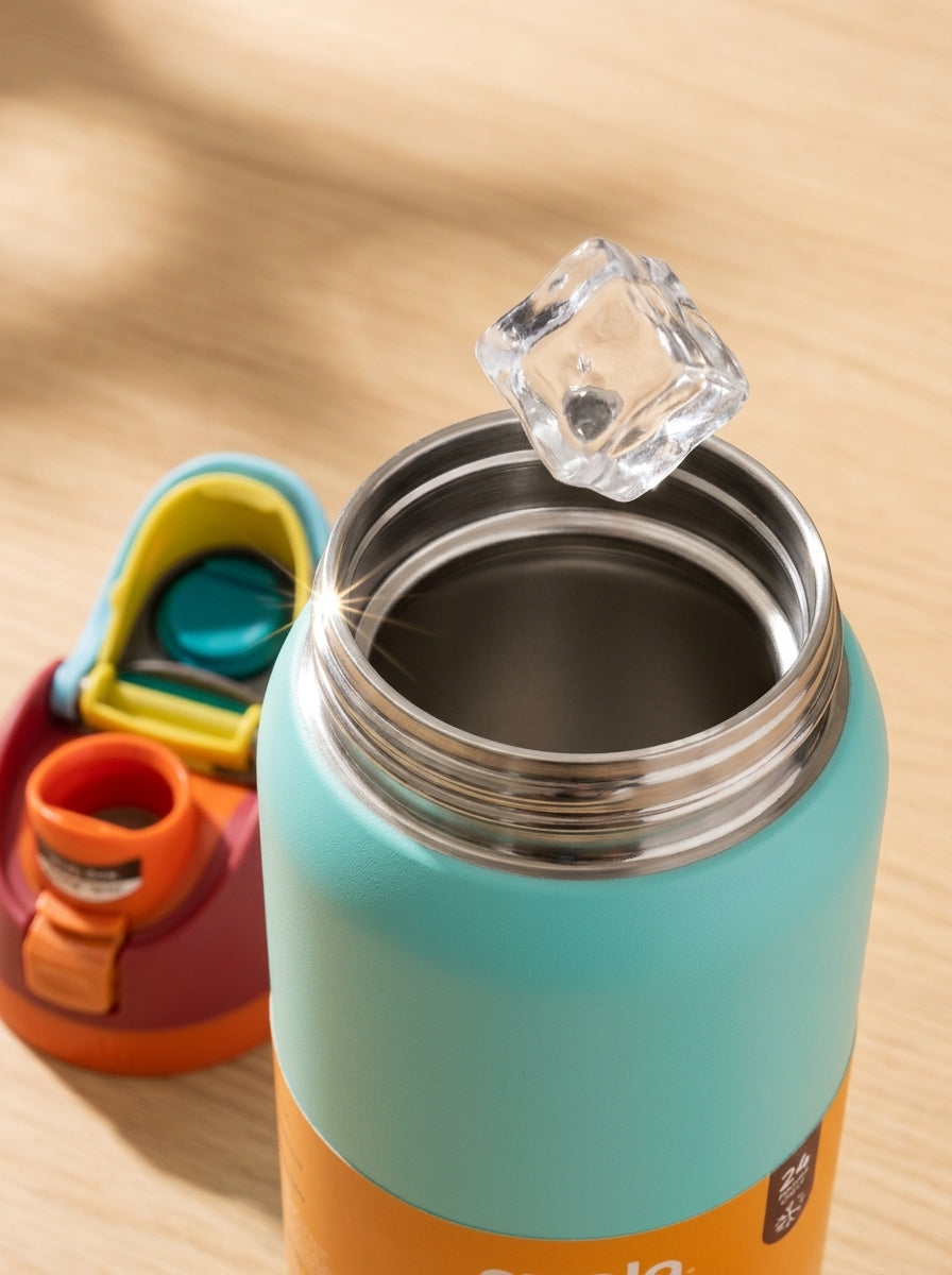 Owala FreeSip 32oz Insulated Water Bottle – Leak-Proof Straw Lid, Keeps Cold 24 Hours (Teal)